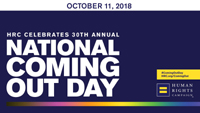 National Coming Out Day 2018